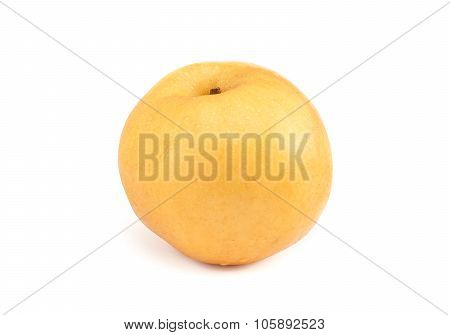 Fresh pear isolated on white background