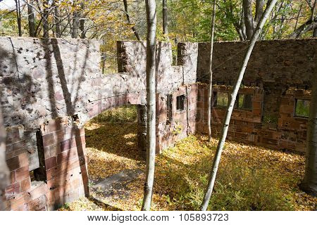 Ruins In The Mountain