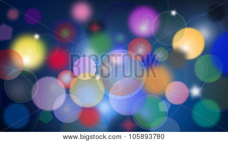 Colorful Abstract Cool Bubbles Wallpaper