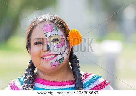 Girl With Sugar Skull