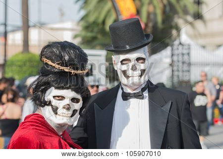 Couple  With Sugar Skull