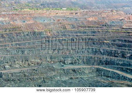 Iron Ore Mining. Zheleznogorsk. Russia