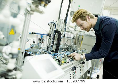 Engineer In The Factory