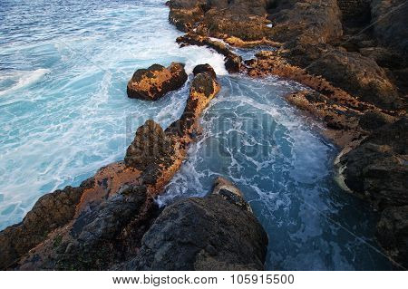 El Caleton. Natural Pools in Garachico, Tenerife