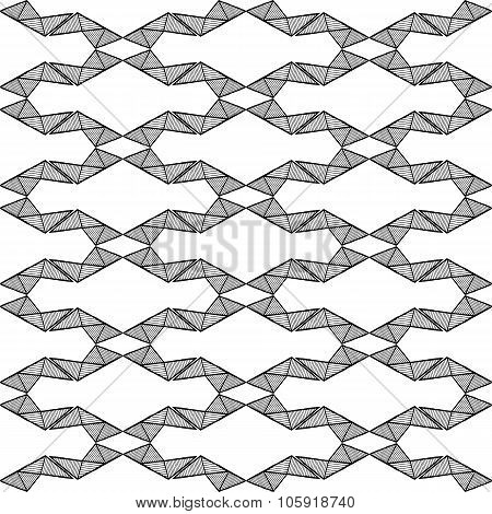 Grunge texture - abstract stock vector pattern - ornament made of polygons, lines and triangles.