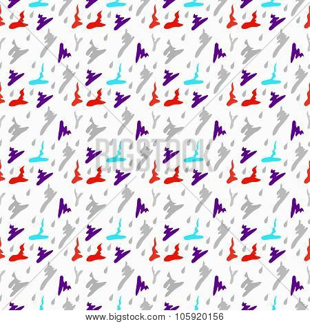 Abstract White Pattern