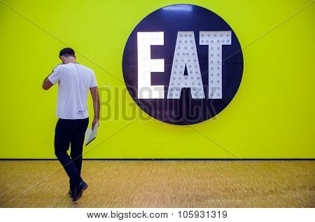 The Electric Eat By Robert Indiana
