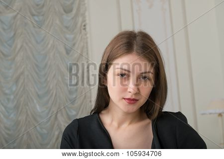Portrait Of A Cute Girl