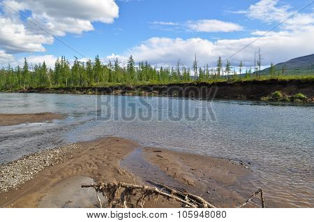 Clouds Over River Shoals.
