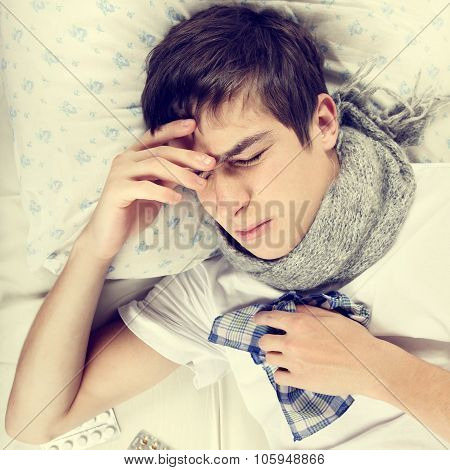 Sick Young Man