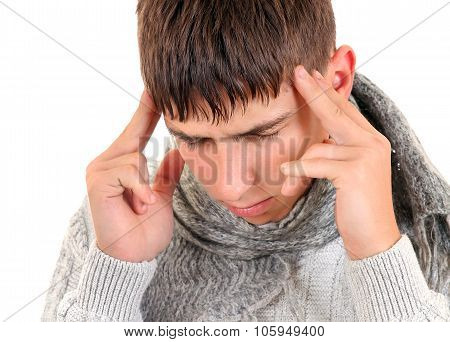 Young Man With Headache