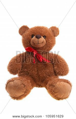Teddy Bear Isolated Over White