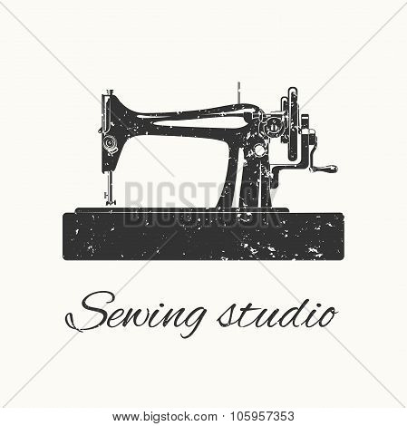 sewing studio emblem