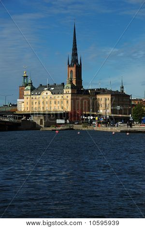 Slussplan에서 Riddarholmen