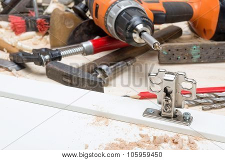 The Production Of Furniture In The Carpentry Workshop