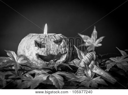 Happy Halloween decoration for Halloween night party