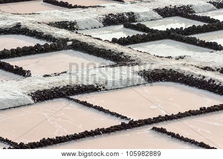 Salt Flats in the Canry islands