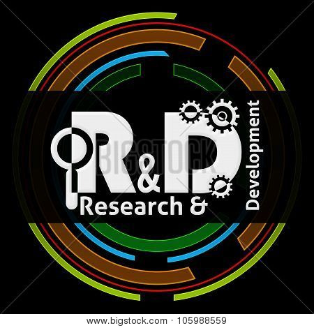 R And D Insignia Technology Circle Black