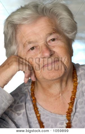 Adorable Senior Woman