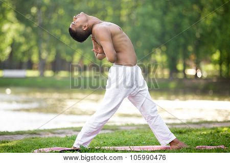 Parsavottanasana, Step 2