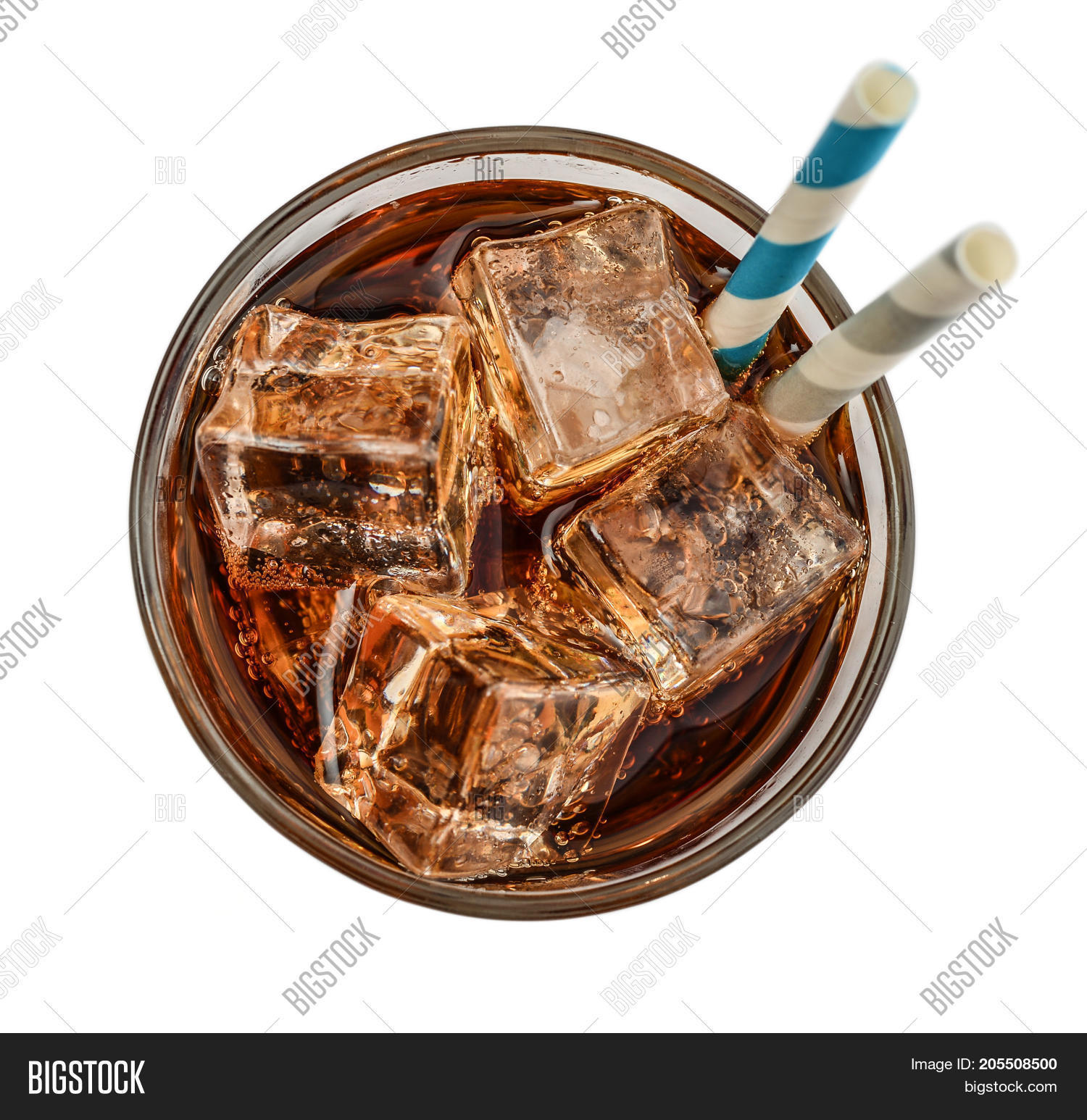 Glass Cola Drink Ice Image & Photo (Free Trial) | Bigstock