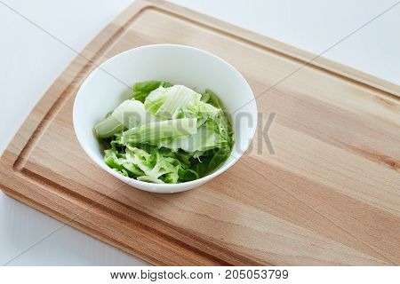 Organic White Cabbage Casually