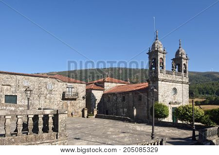 San Xoan Church Of Cerdedo, Pontevedra Province, Galicia, Spain