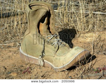 verlassene boot