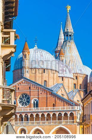 Padova (Padua) - February 2017, Italy: The Basilica of Saint Anthony of Padua (Basilica di Sant'Antonio di Padova)
