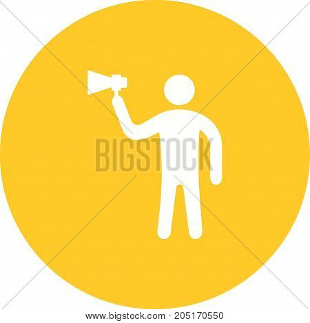 Outspoken, talk, bold icon vector image. Can also be used for Personality Traits. Suitable for web apps, mobile apps and print media.