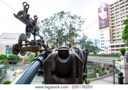 Noonday Gun at 1881 Heritage Hotel in Tsim Sha Tsui, Kowloon, Hong Kong