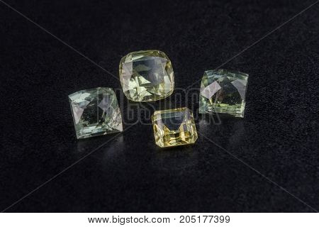 Berill mineral stone is used in jewelry