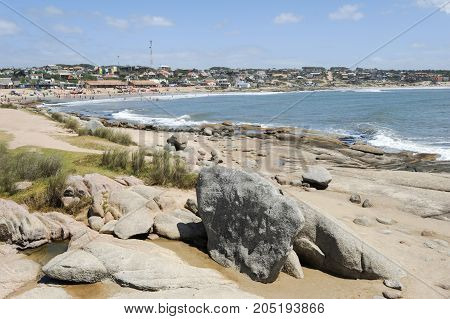 Punta Del Diablo Beach In Uruguay