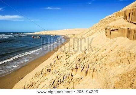 The Beach Of Barra De Valizas