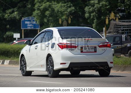 Private Car, Toyota Corolla Altis. Eleventh Generation Black Top
