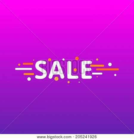Autumn leaf foliage watercolor. Autumn sale - 85 off . Fall sale. Web banner or poster for e-commerce, on-line cosmetics shop, fashion beauty shop, store. Vector illustration. EPS 10