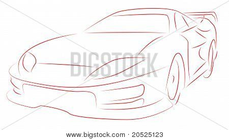 Coche de los deportes