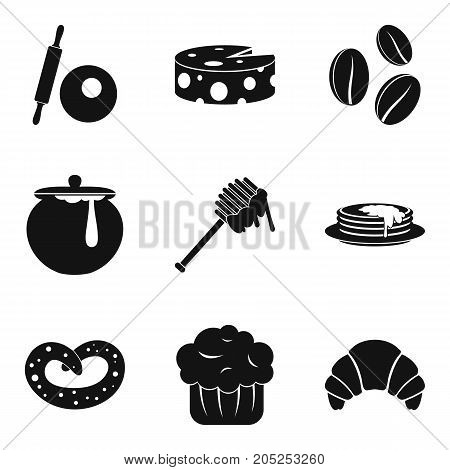 Apiary icons set. Simple set of 9 apiary vector icons for web isolated on white background
