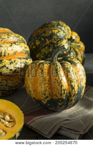 Raw Orange Conffeti Acorn Squash