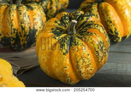 Raw Orange Conffeti Acorn Squash