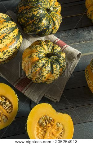 Raw Orange Conffeti Acorn Squash
