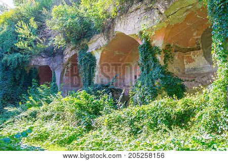 The Ruined Rampart Of Old  Defensive Fort