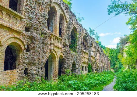 Walking In Tarakanov Fort