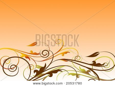 Sfondo fiore. Vector
