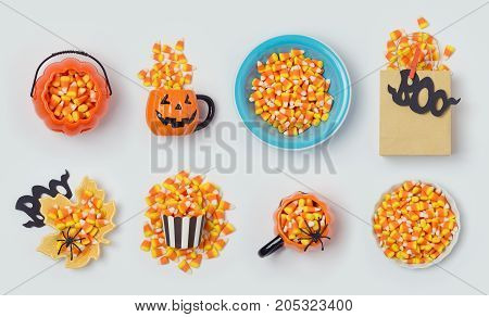 Halloween Holiday Candy Corn Collection