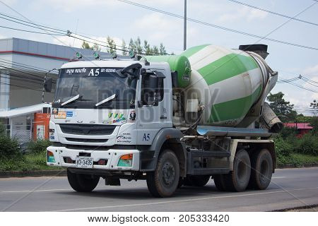 Cement Truck Of Anukul Concrete Company.