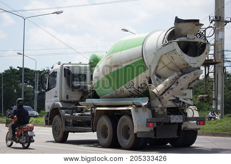 Cement Truck Of Anukul Concrete Company.