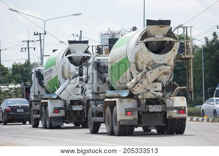 Cement Truck Of Anukul Concrete Company.