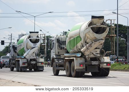 Cement Truck Of Anukul Concrete Company.