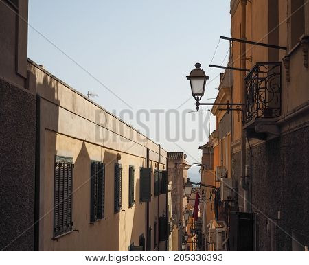 Castello Quarter In Cagliari
